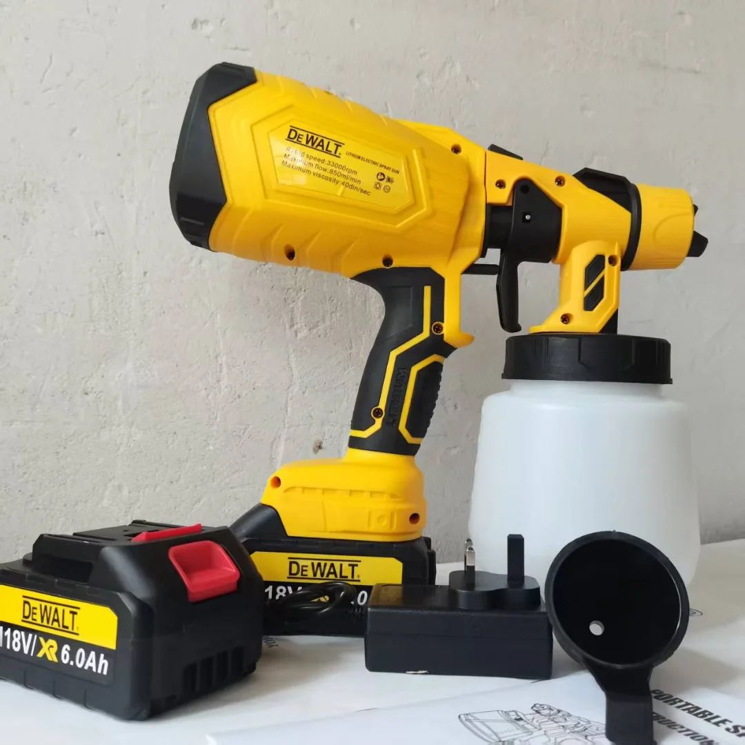 DeWalt cordless spray gun