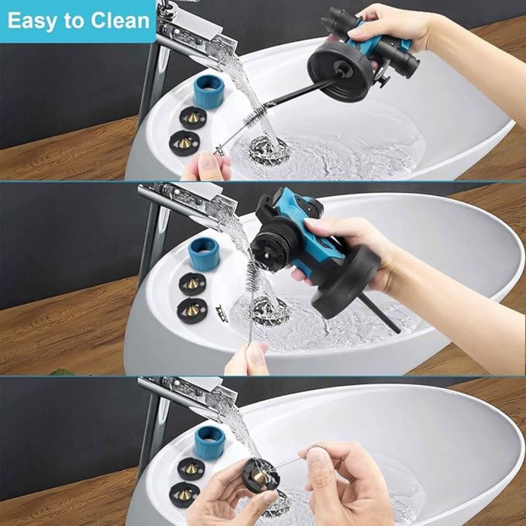 Makita cordless paint sprayer cleaning